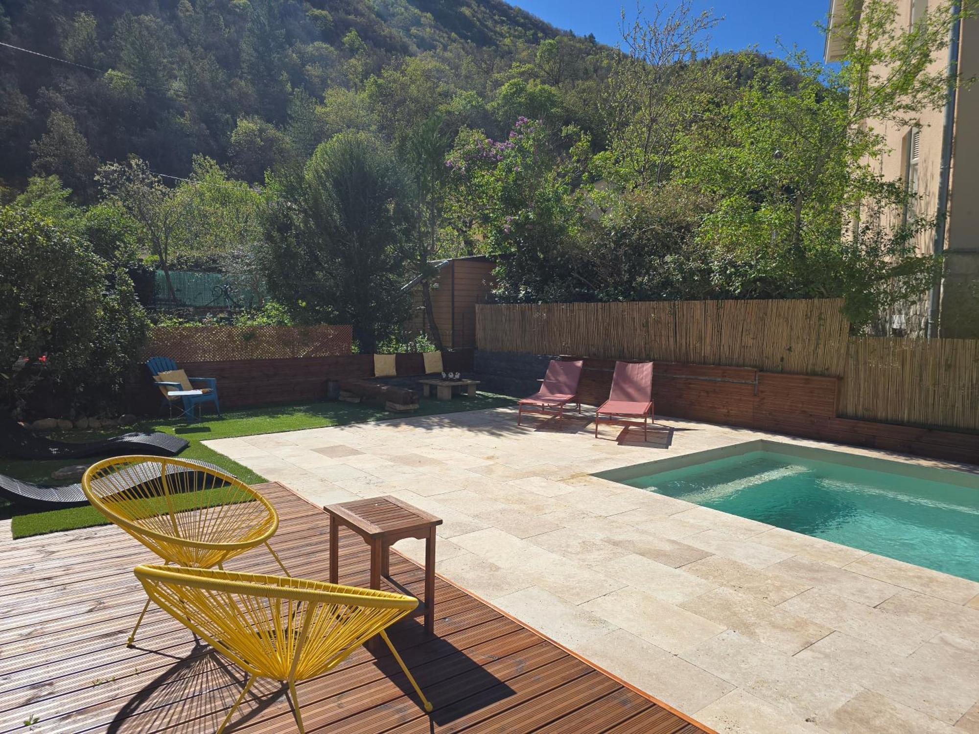 Spacieux T3 Avec Piscine Digne-les-Bains Exterior foto